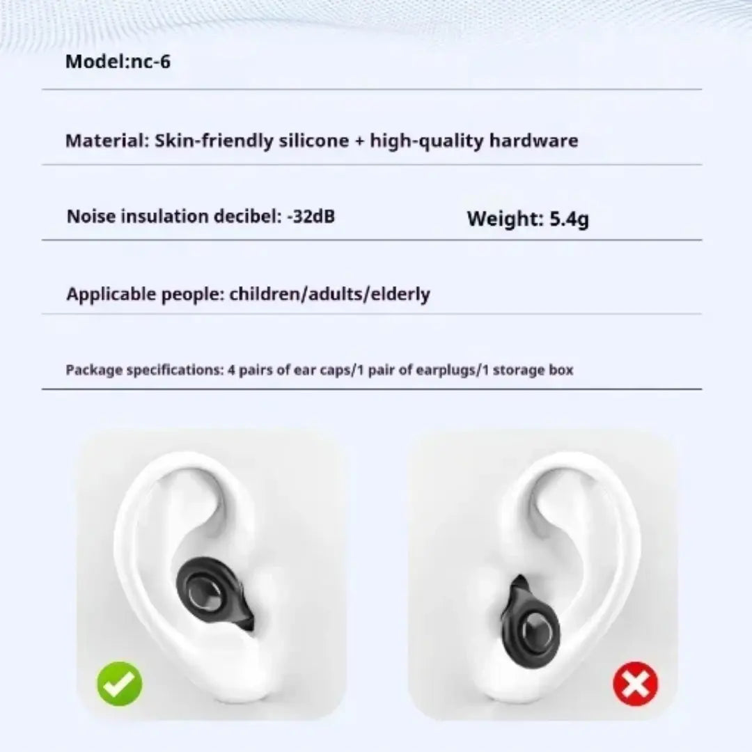 Bouchons d'Oreilles BENCHAVA : Protection, Confort et Élégance