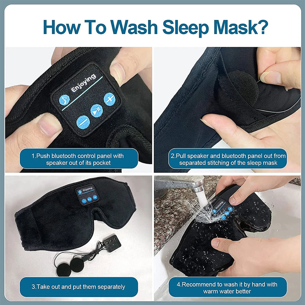Masque Relaxant Bluetooth 3D