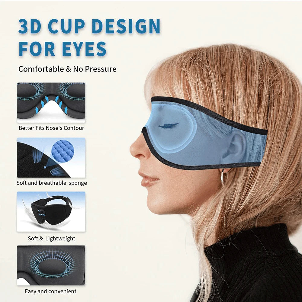 Masque Relaxant Bluetooth 3D