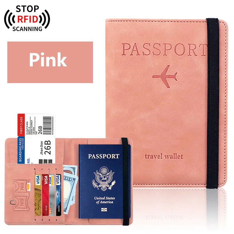 Porte Passeport élégant avec Protection RFID