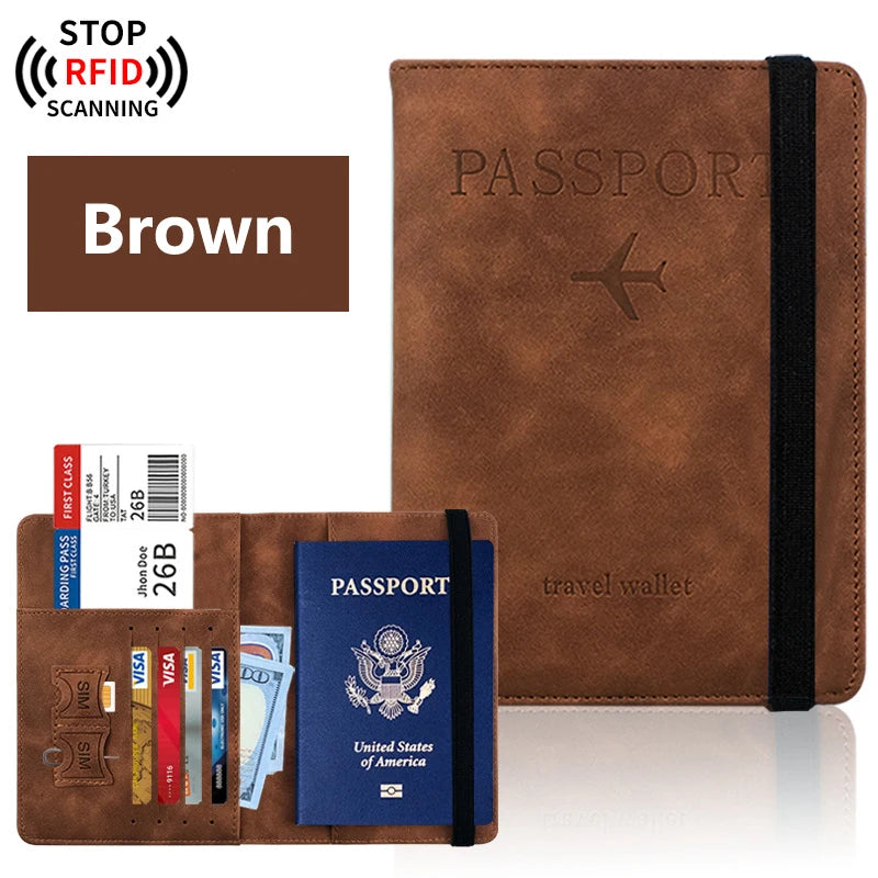 Porte Passeport élégant avec Protection RFID